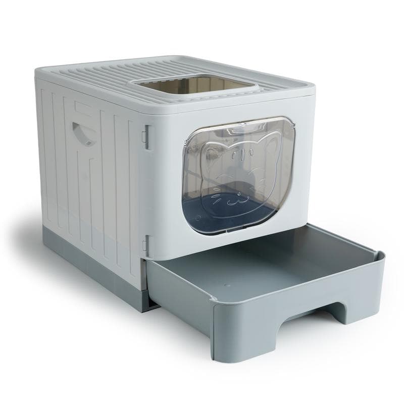 Maison de toilette pour chat pliable