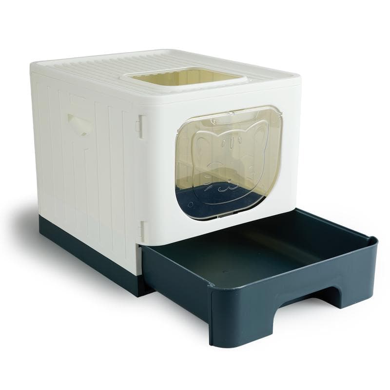 Maison de toilette pour chat pliable
