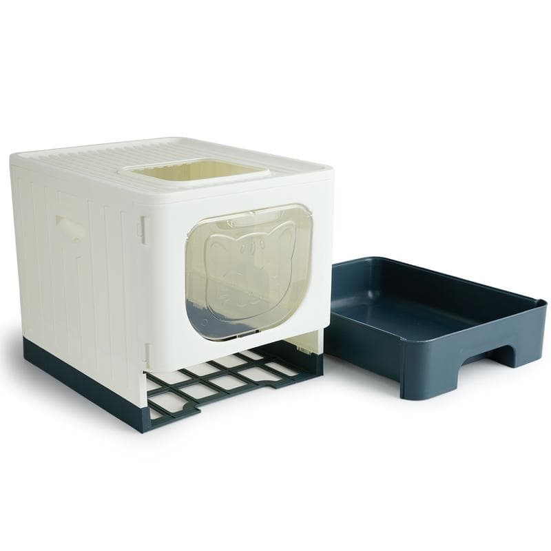 Maison de toilette pour chat pliable