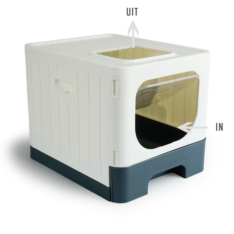 Maison de toilette pour chat pliable