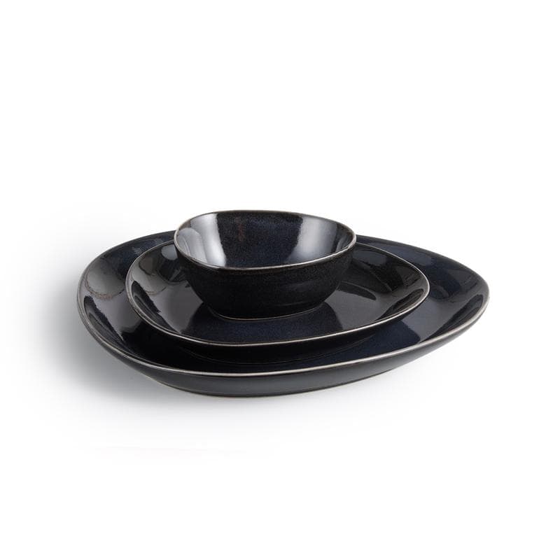 Serviesset ovaal - Denim Blue