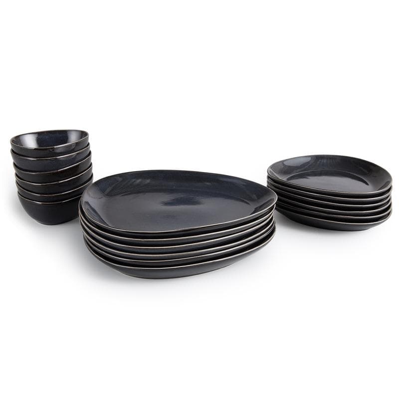 Serviesset ovaal - Denim Blue