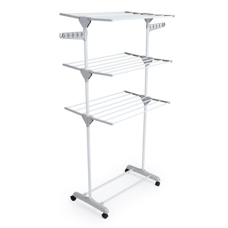 Séchoir à linge 3 niveaux - banc