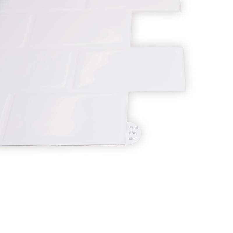 Zelfklevende tegels / steenstrips - Wit