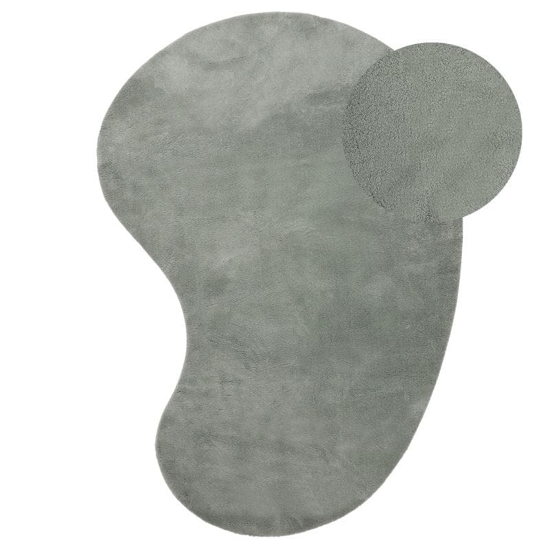 Asymmetrisch vloerkleed - Groen