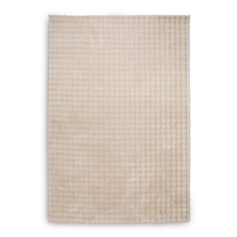 Hoogpolig vloerkleed Pompom Fur - Taupe