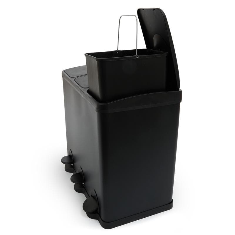 Prullenbak voor afvalscheiding - 3 x 20 liter