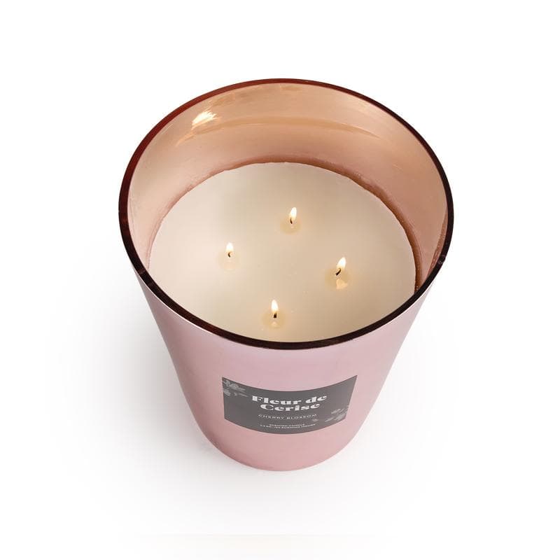Bougie parfumée XL premium - fleurs de cerisier