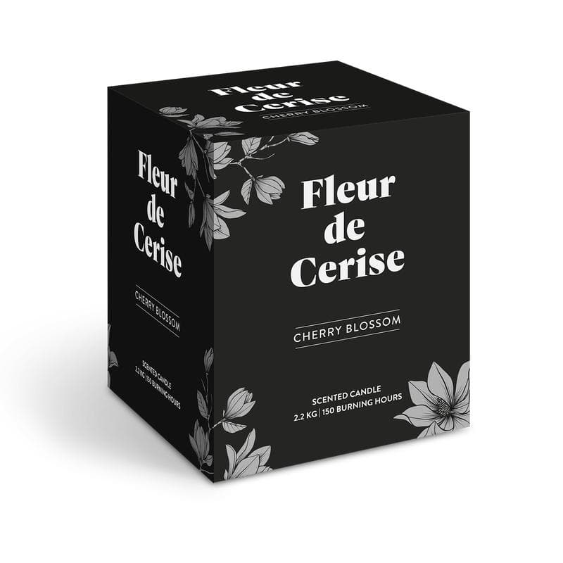 Bougie parfumée XL premium - fleurs de cerisier