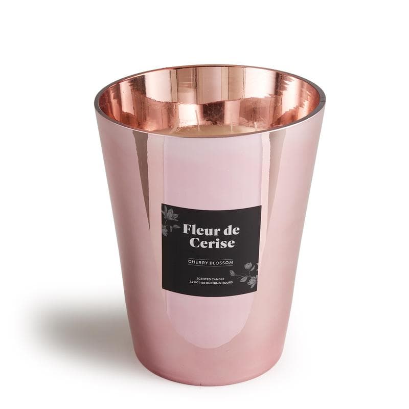 Bougie parfumée XL premium - fleurs de cerisier