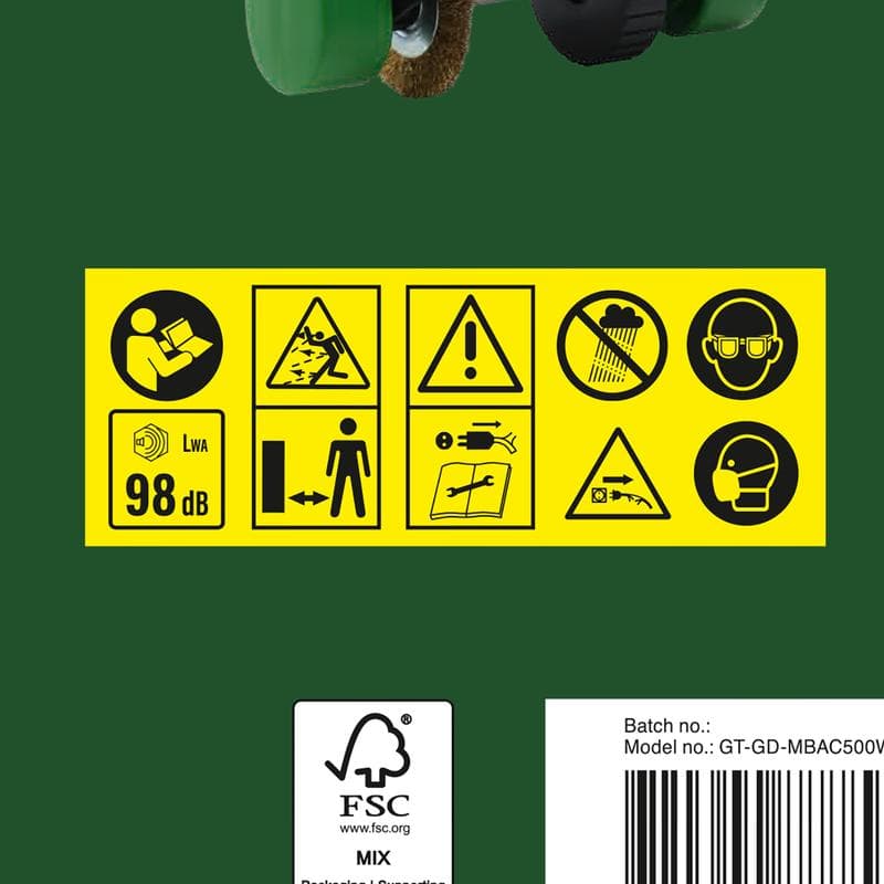 Nettoyeur de terrasse électrique Garden Touch