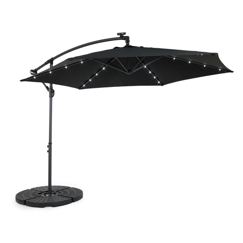 Parasol déporté avec LED
