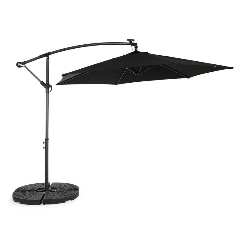 Parasol déporté avec LED
