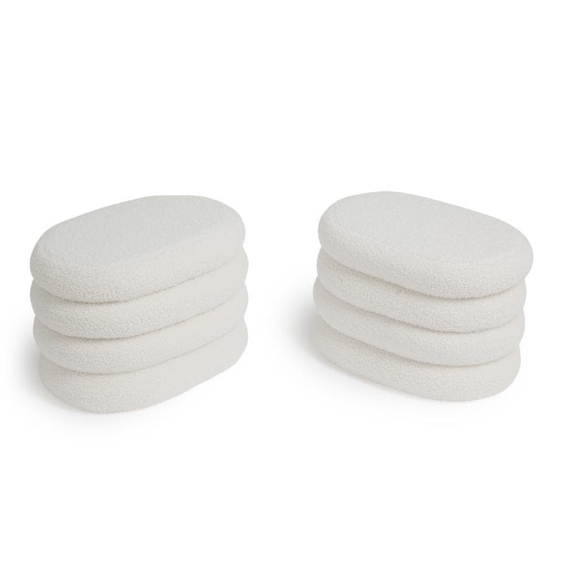 Teddy opbergbankje + 2 poefen