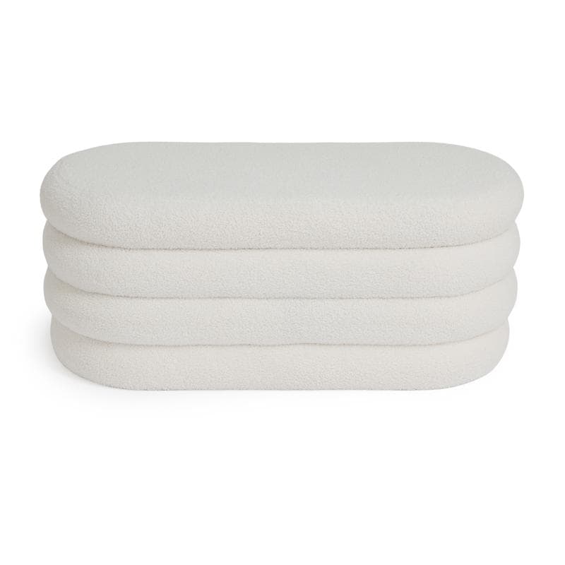 Teddy opbergbankje + 2 poefen