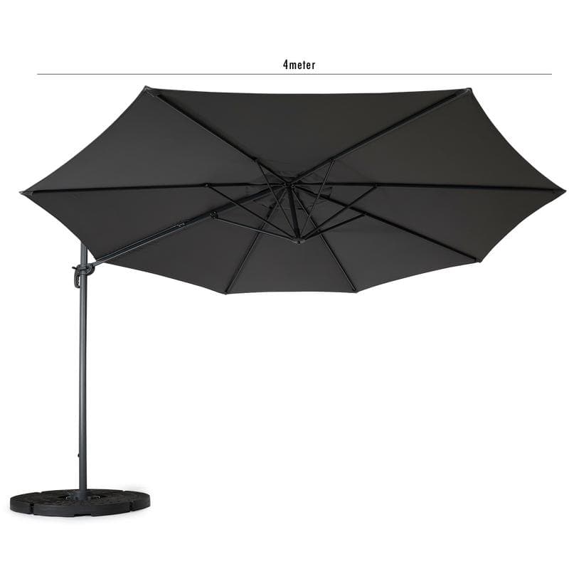 Parasol déporté XL - anthracite
