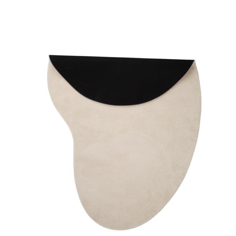 Tapis asymétrique - taupe