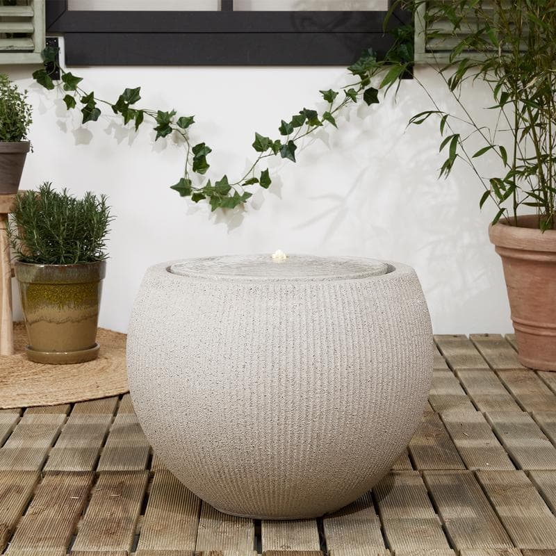 Sierfontein met ledlicht