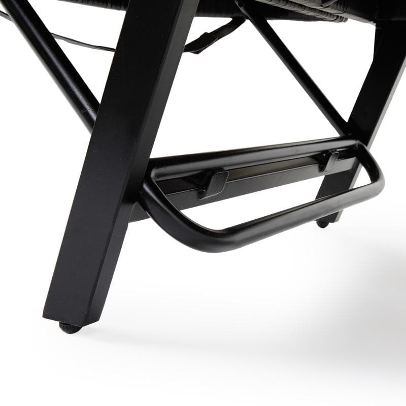 Canapé de jardin 2 en 1 en rotin synthétique