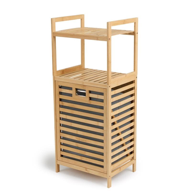 Panier à linge bambou premium