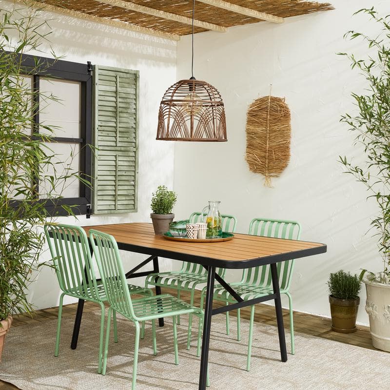 Eettafel voor buiten - bruin