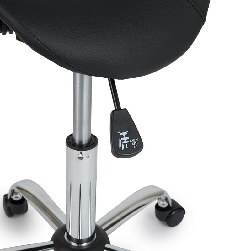 Tabouret ergonomique avec dossier