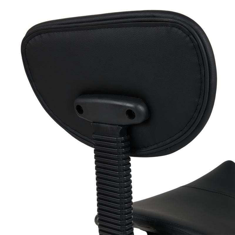 Tabouret ergonomique avec dossier