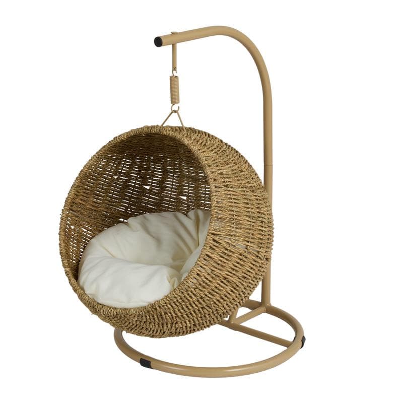 Hangstoel voor katten - naturel / wit