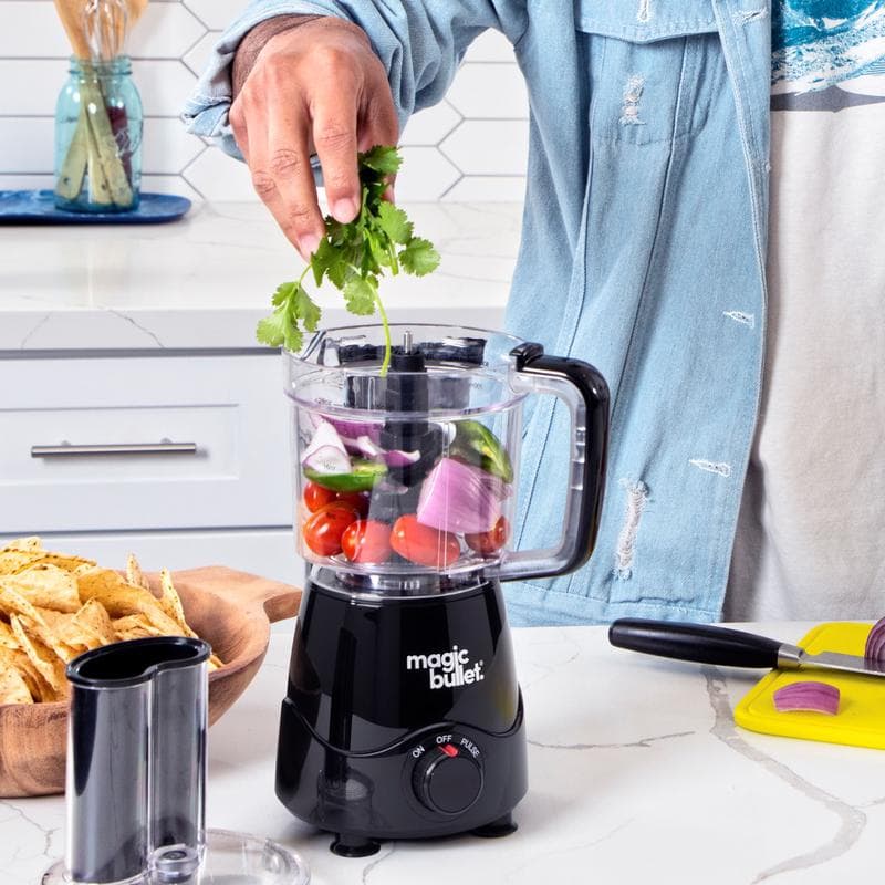 NutriBullet Magic Bullet blender + foodprocessor Kitchen Express-1