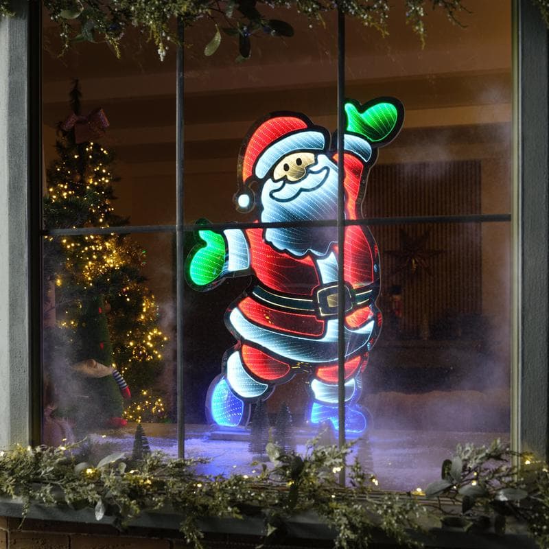 Infinity lights kerstman met ledverlichting