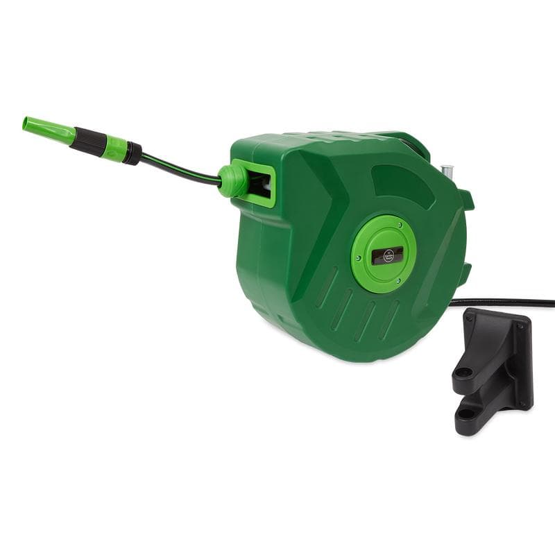 Tuinslang met wandhaspel