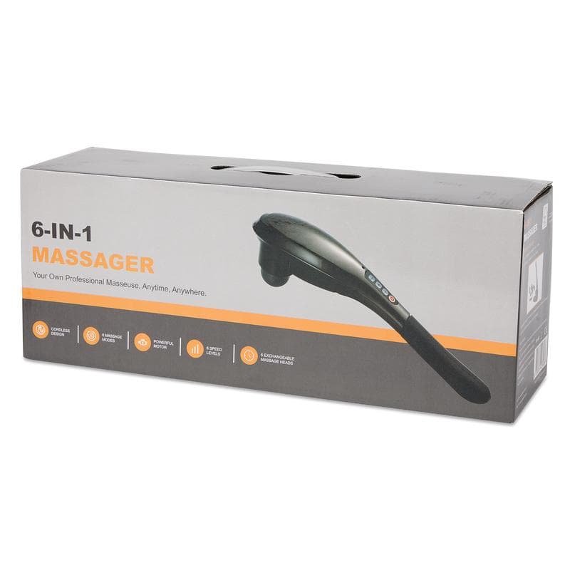 Massageapparaat met 6 opzetstukken