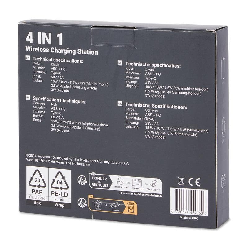 Chargeur induction 4-en-1