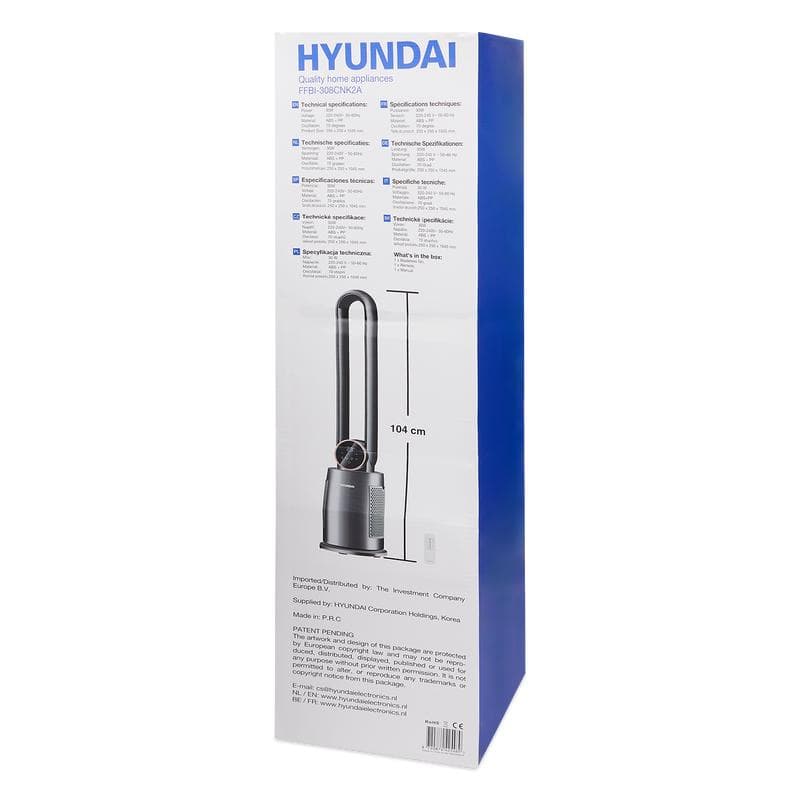Hyundai bladloze staande ventilator