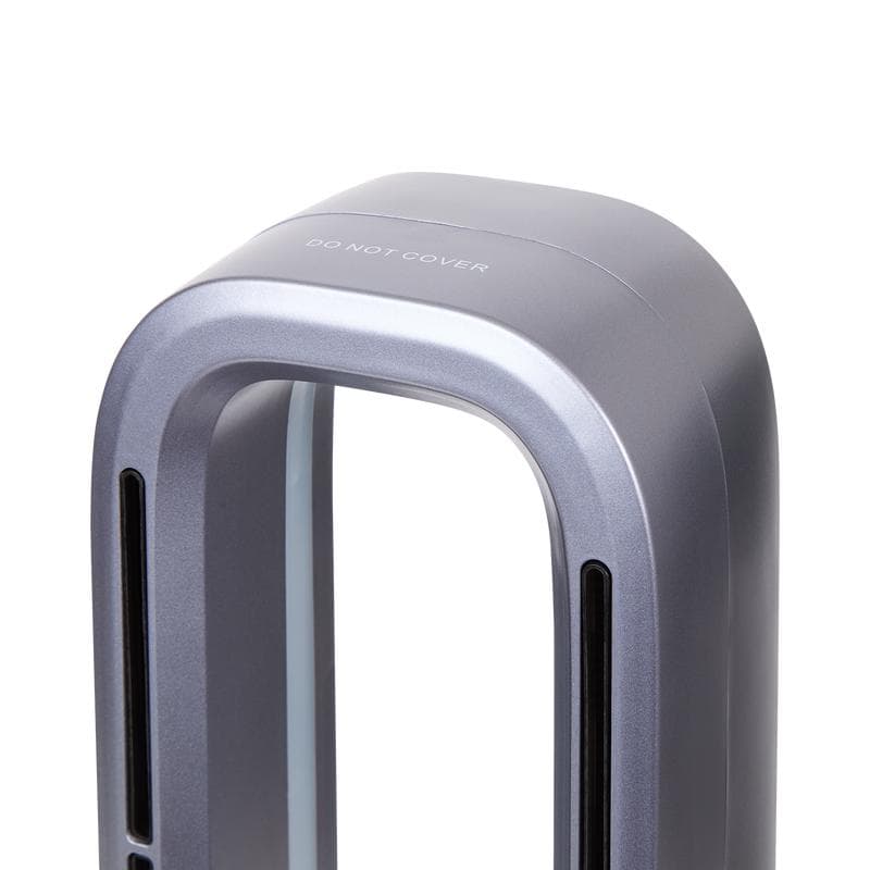 Hyundai bladeless ventilatorkachel - donkergrijs