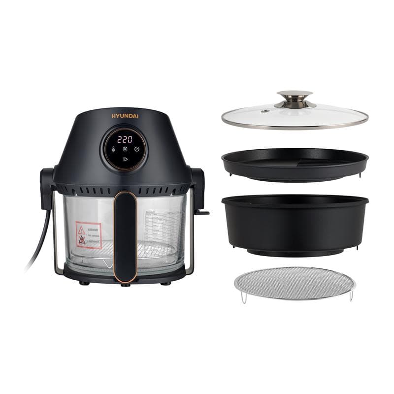 Hyundai 3-in-1 airfryer, grill & hotpot