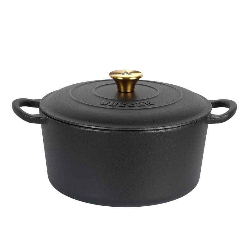 Gietijzeren braadpan - zwart