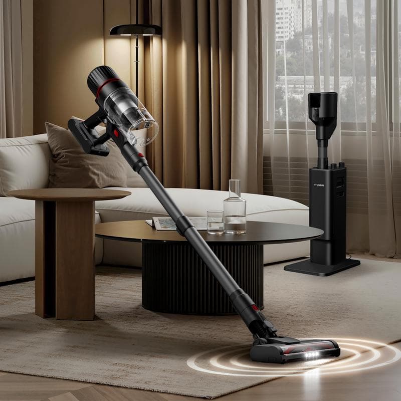 Steelstofzuiger Hyundai Vortex Pro met dockingstation