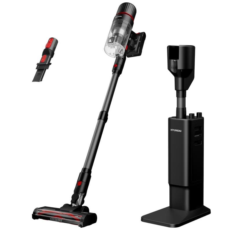 Steelstofzuiger Hyundai Vortex Pro met laad- en leegstation