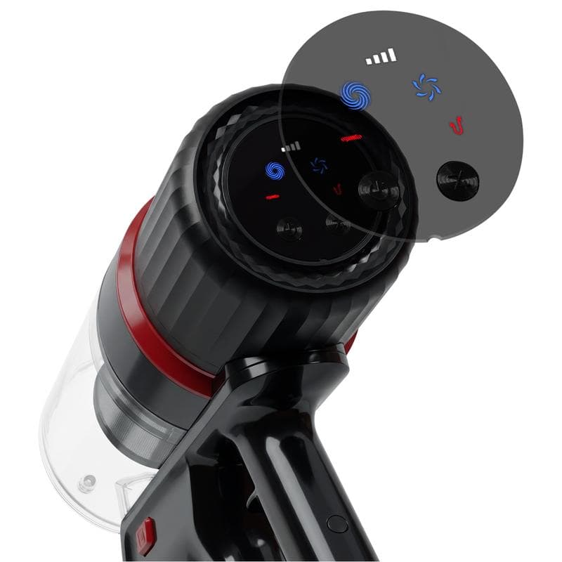 Hyundai draadloze steelstofzuiger Vortex Pro met laad- en leegstation