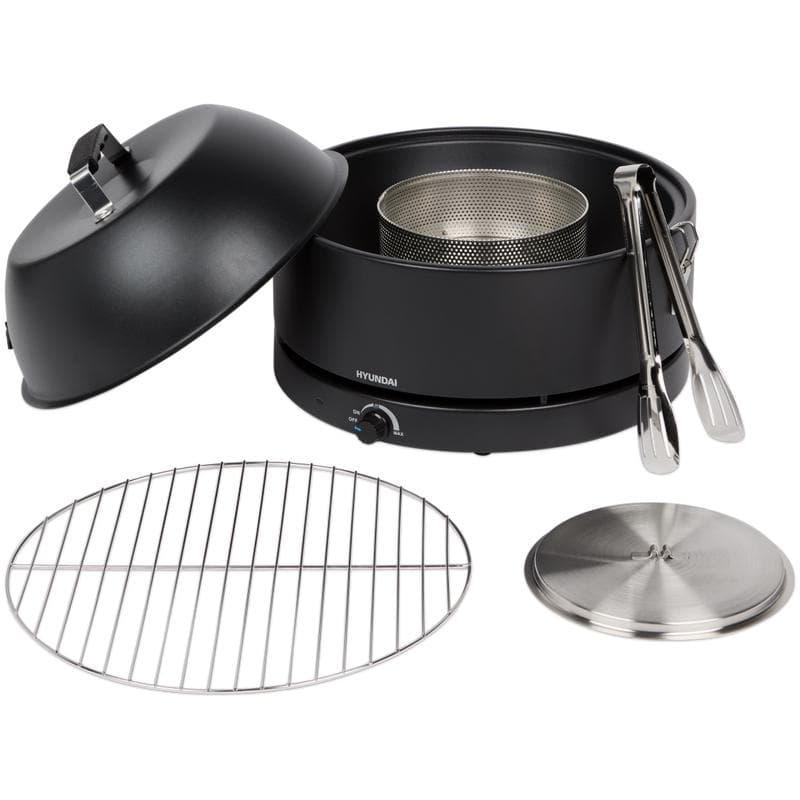 Barbecue de table avec couvercle Hyundai