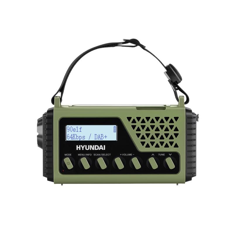 Hyundai noodradio DAB+ met 10000 mAh powerbank