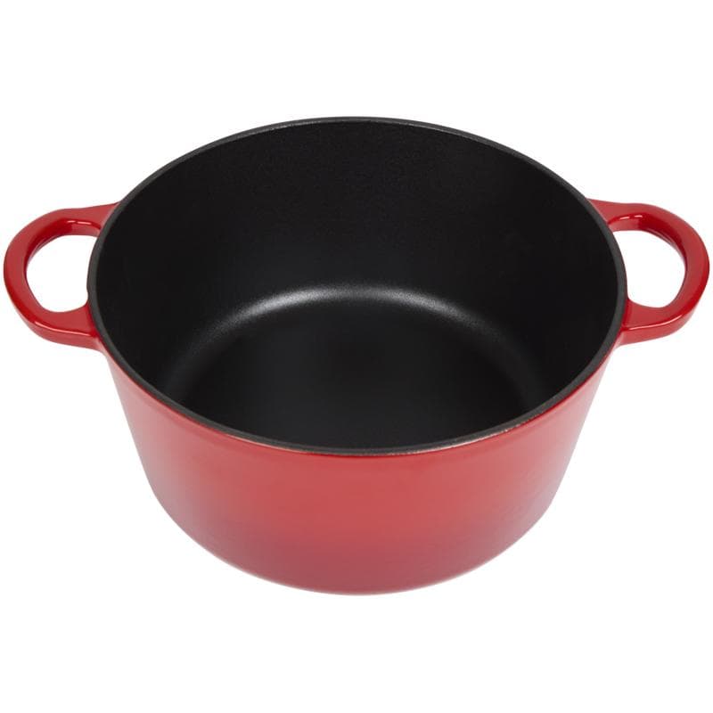 Gietijzeren braadpan - rood