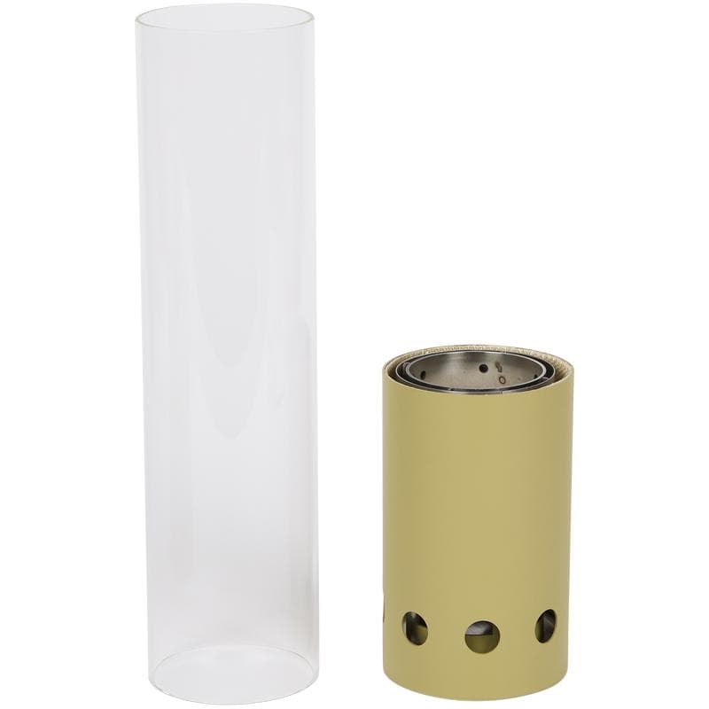 Cheminée de table Green Flame - vert olive