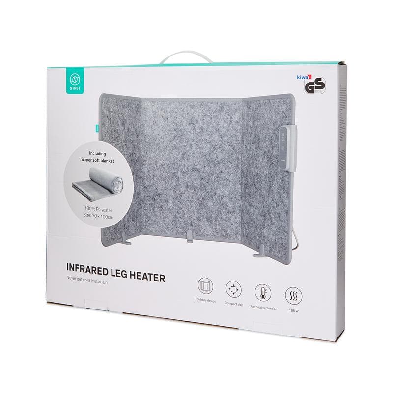 Panneau infrarouge chauffe-jambes Sinji - pliable