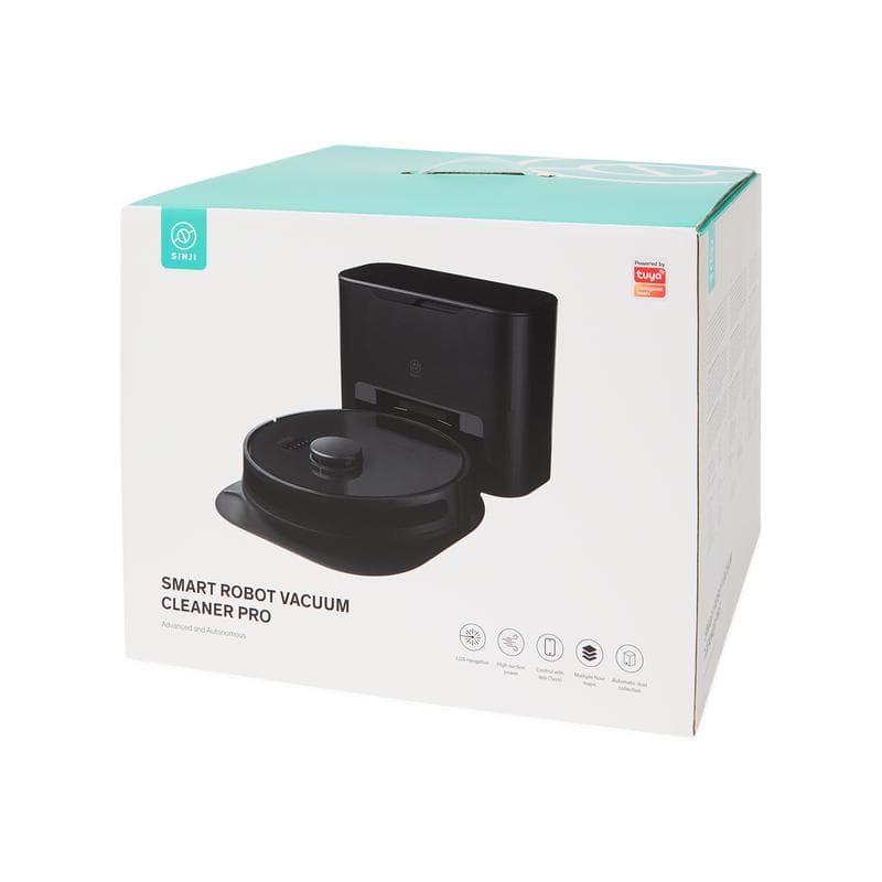 Aspirateur robot Sinji Pro avec base de recharge