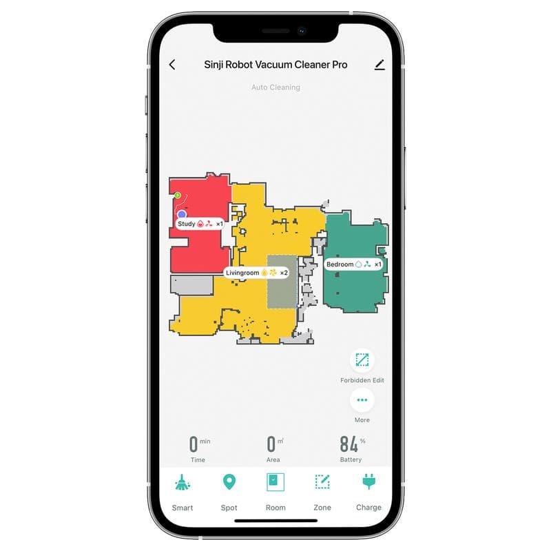 Sinji robotstofzuiger Pro Inclusief basisstation