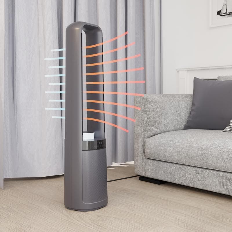 Chauffage tournant Sinji avec ventilateur
