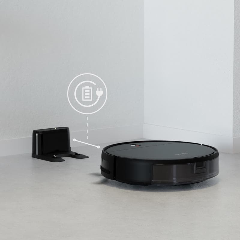 Hombli smart robotstofzuiger met dweilfunctie - zwart