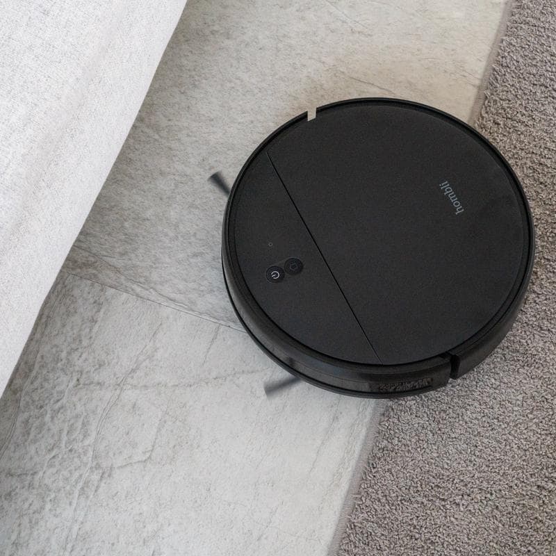 Aspirateur robot laveur Hombli - noir
